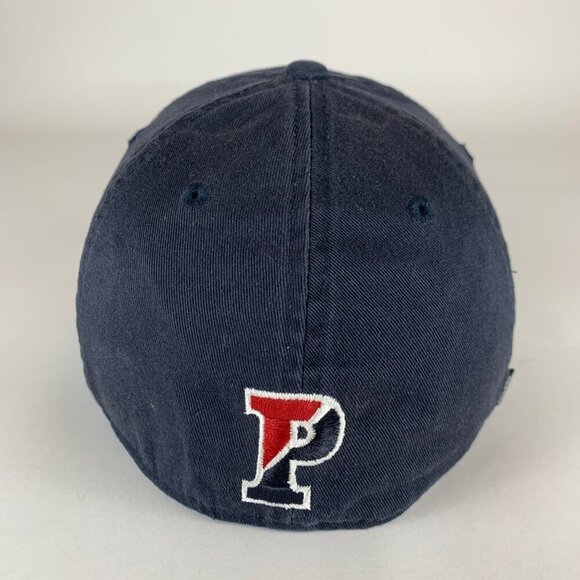 Penn Quakers NCAA Navy Blue Legacy Fitted Hat Mens Small - Picture 3 of 5